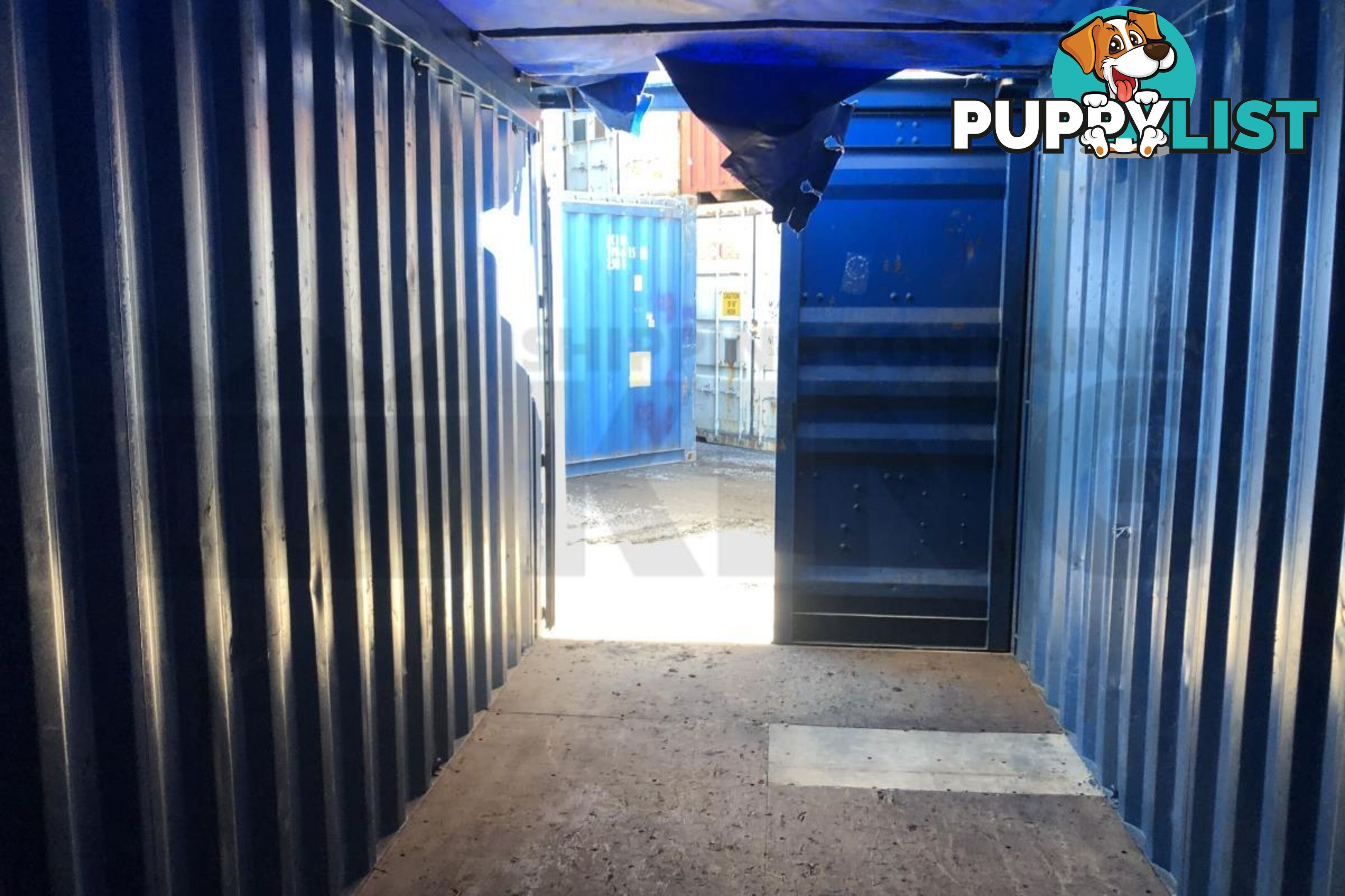 20' HIGH CUBE OPEN TOP SHIPPING CONTAINER (TARP AND BOWS) - in Brisbane