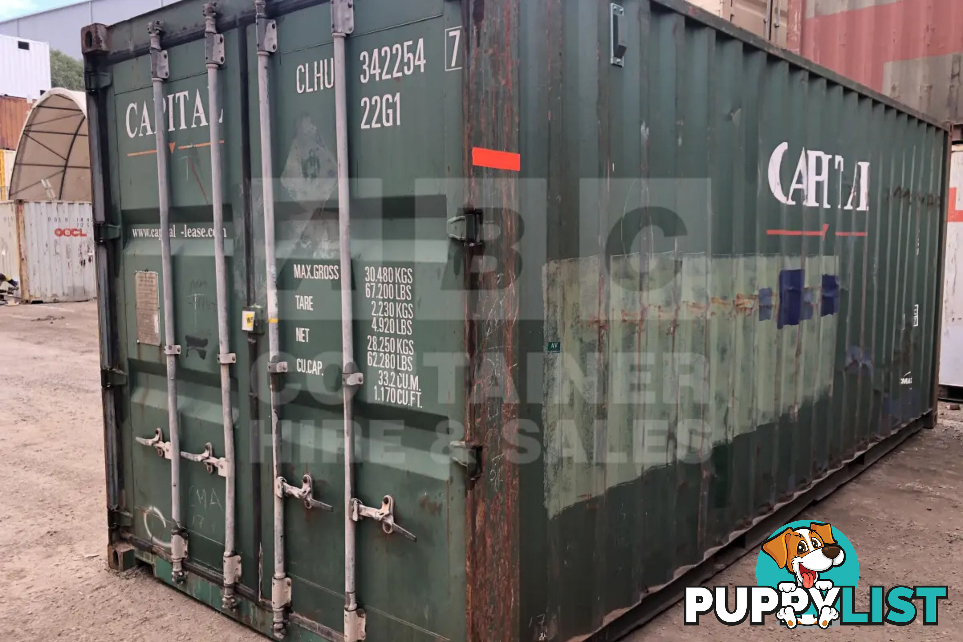 20' STANDARD HEIGHT SHIPPING CONTAINER