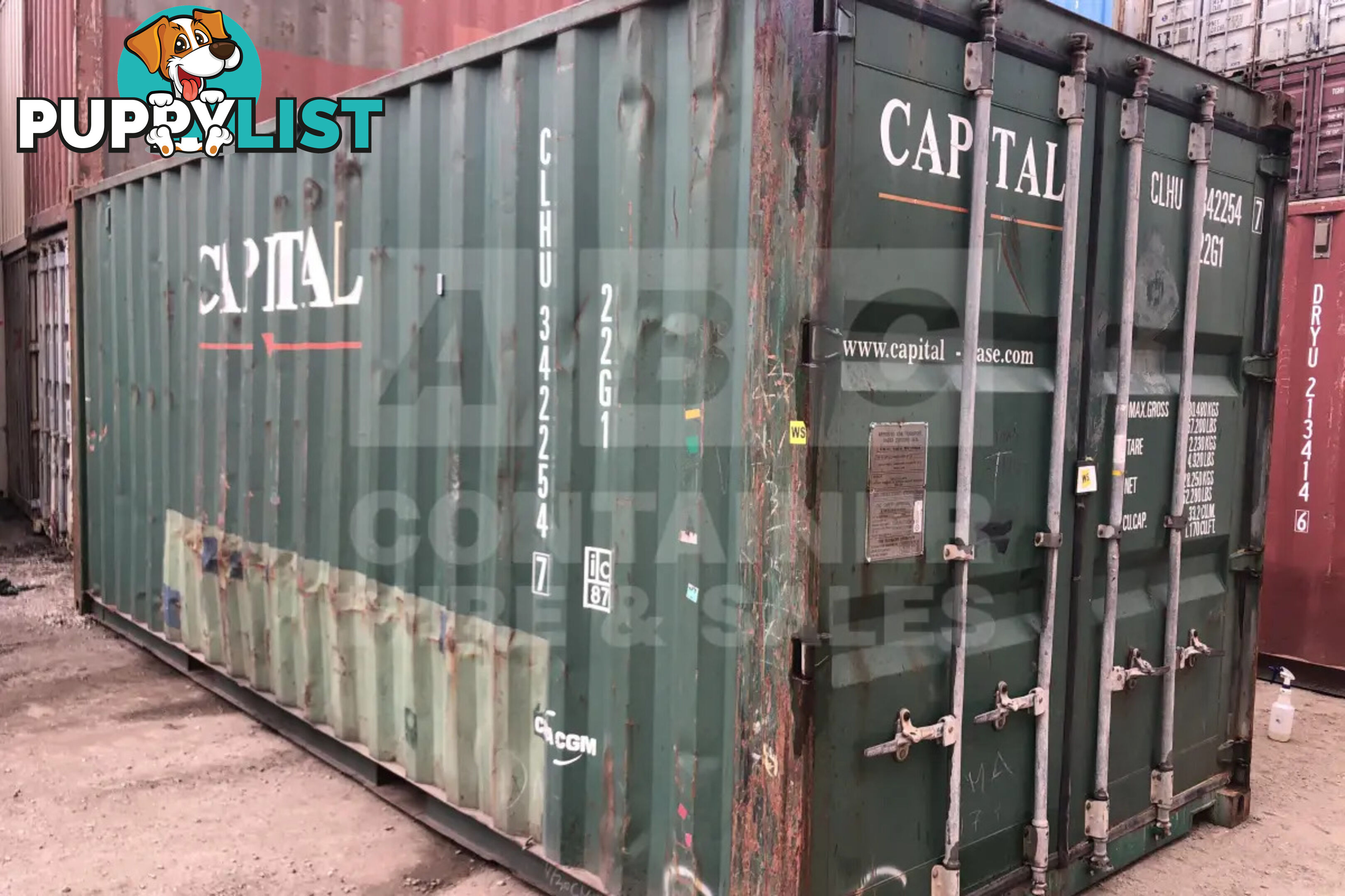 20' STANDARD HEIGHT SHIPPING CONTAINER