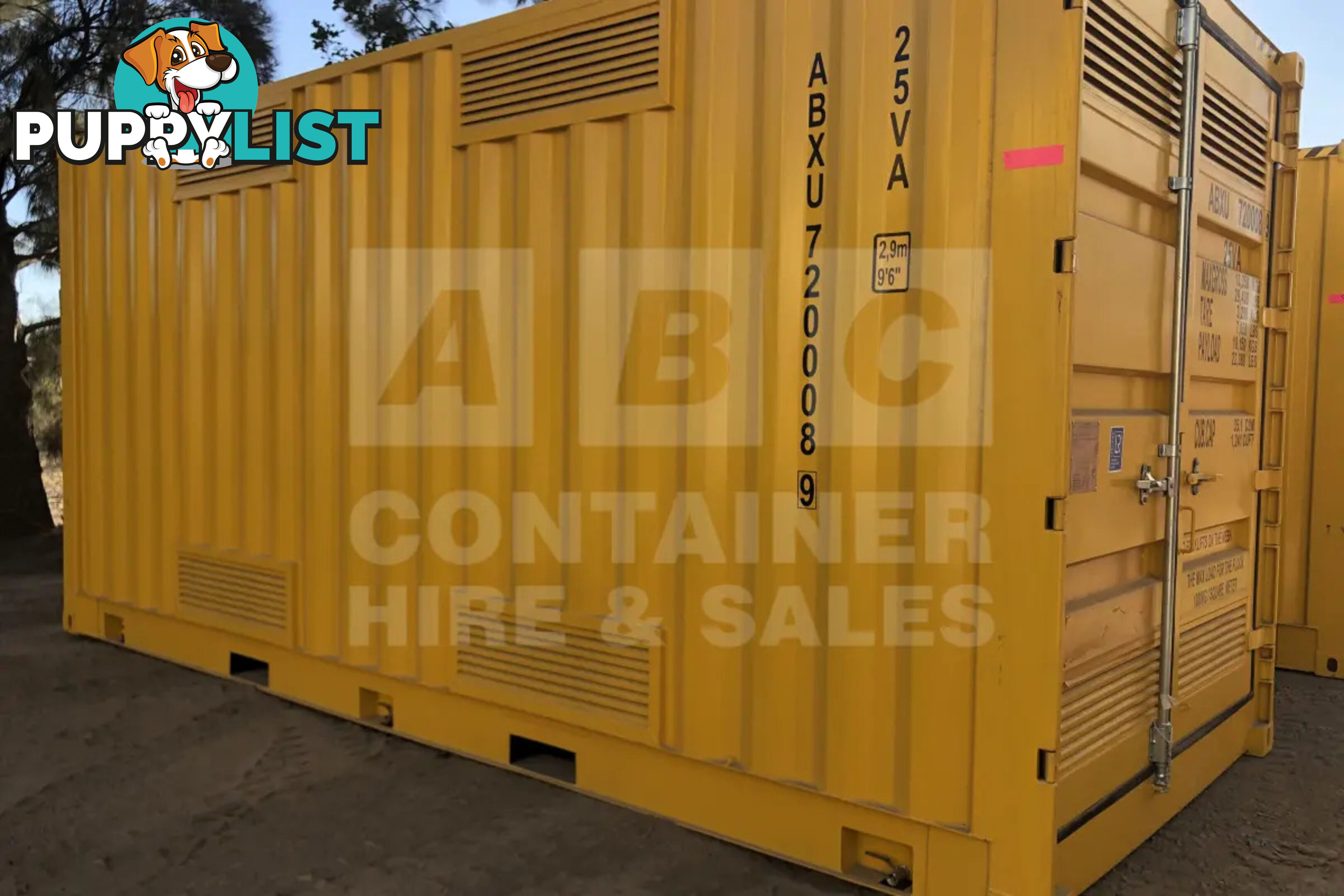 20' HIGH CUBE SIDE OPENING DANGEROUS GOODS SHIPPING CONTAINER - in Brisbane