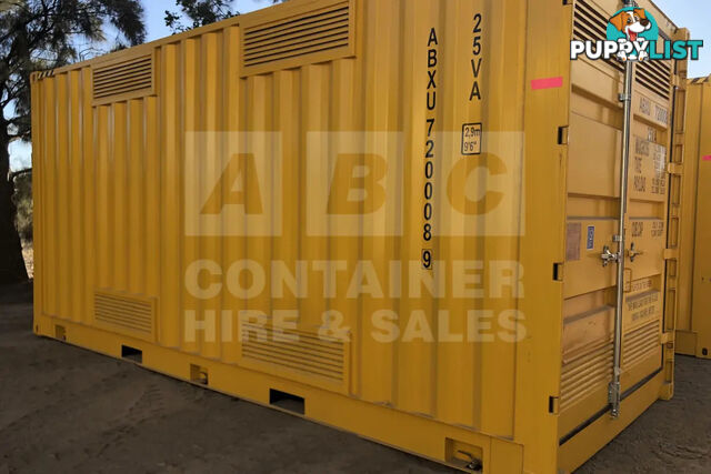 20' HIGH CUBE SIDE OPENING DANGEROUS GOODS SHIPPING CONTAINER - in Brisbane