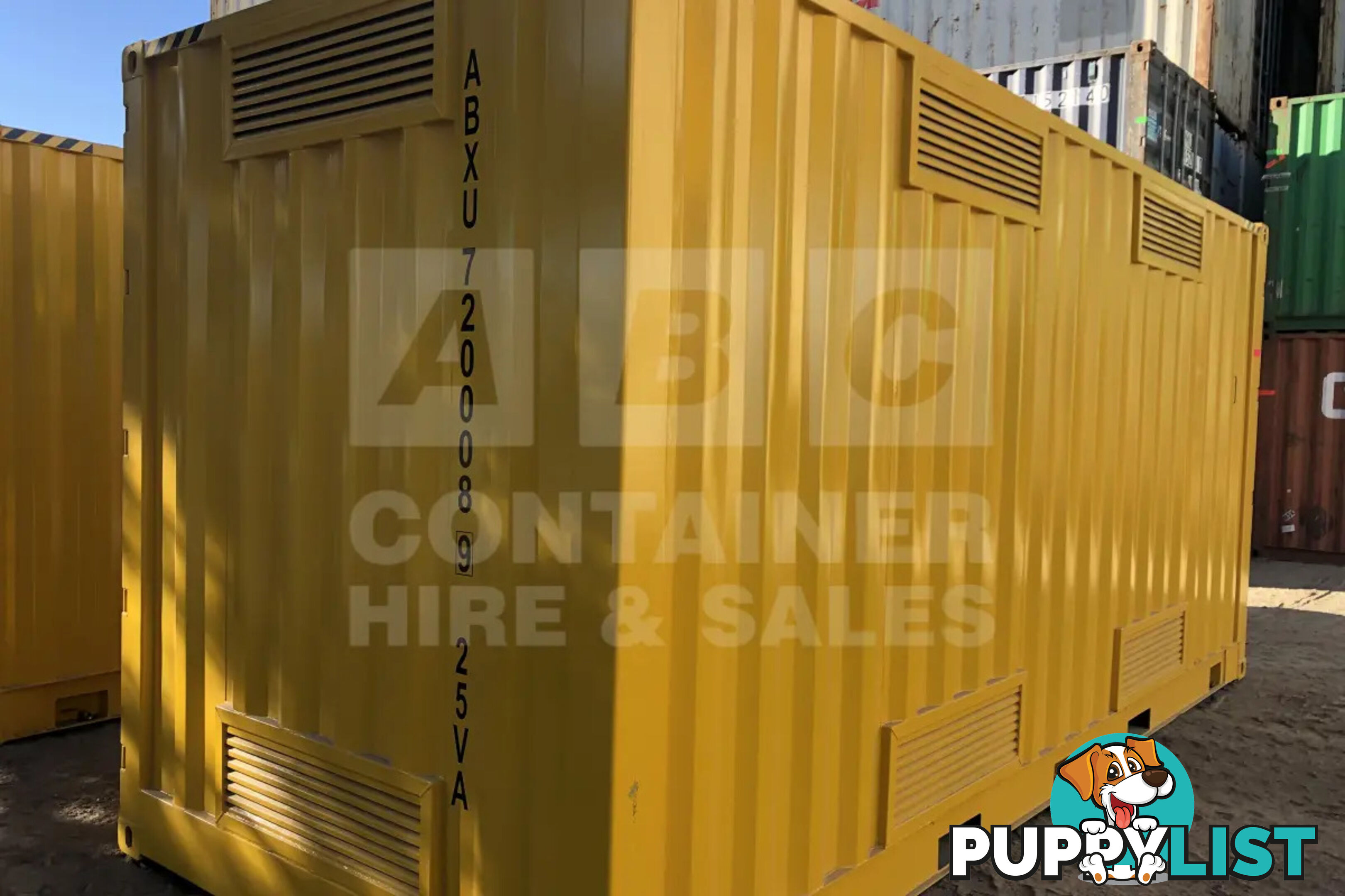 20' HIGH CUBE SIDE OPENING DANGEROUS GOODS SHIPPING CONTAINER - in Brisbane