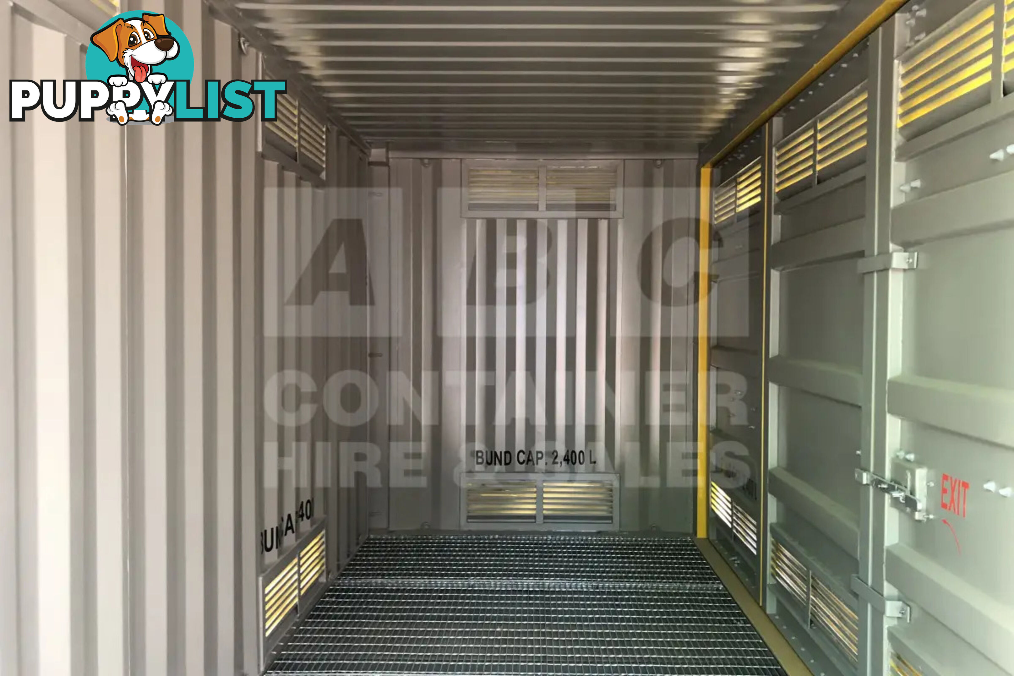 20' HIGH CUBE SIDE OPENING DANGEROUS GOODS SHIPPING CONTAINER - in Brisbane