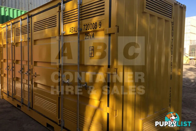 20' HIGH CUBE SIDE OPENING DANGEROUS GOODS SHIPPING CONTAINER - in Brisbane