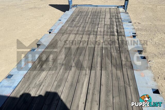 20' FLAT RACK SHIPPING CONTAINER (WITH COLLAPSIBLE ENDS)