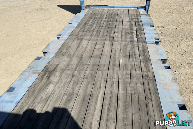 20' FLAT RACK SHIPPING CONTAINER (WITH COLLAPSIBLE ENDS)