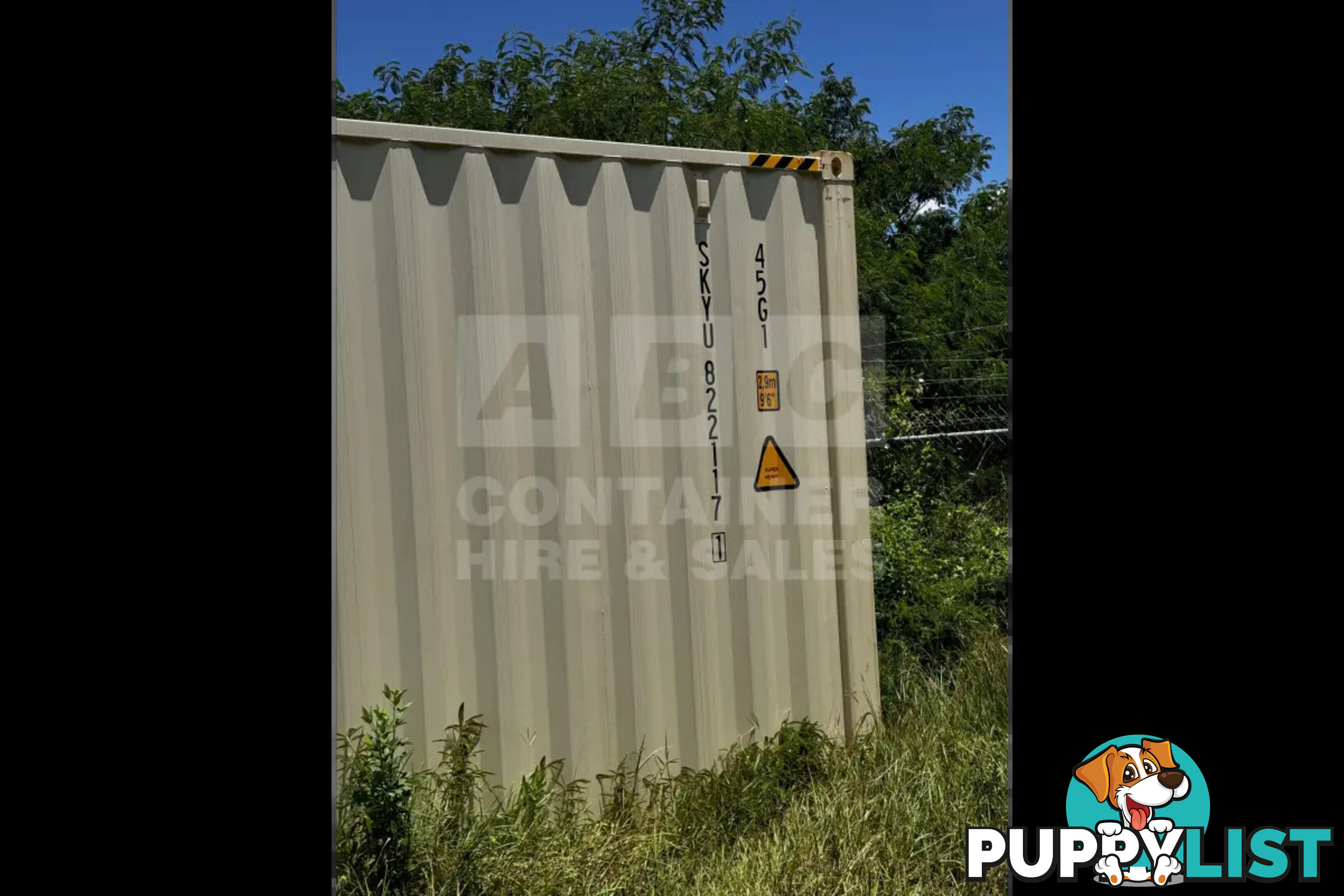40' HIGH CUBE SHIPPING CONTAINER - in Townsville
