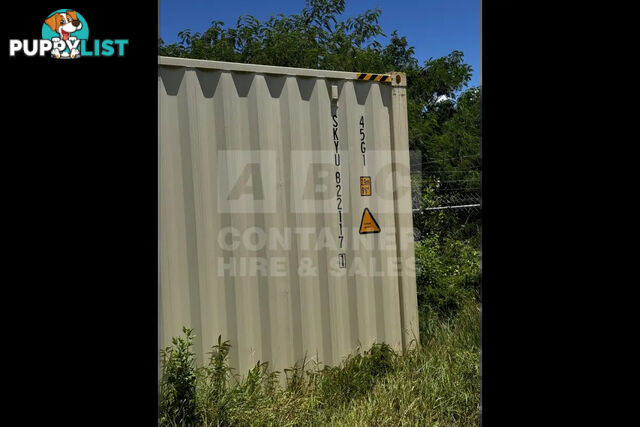 40' HIGH CUBE SHIPPING CONTAINER