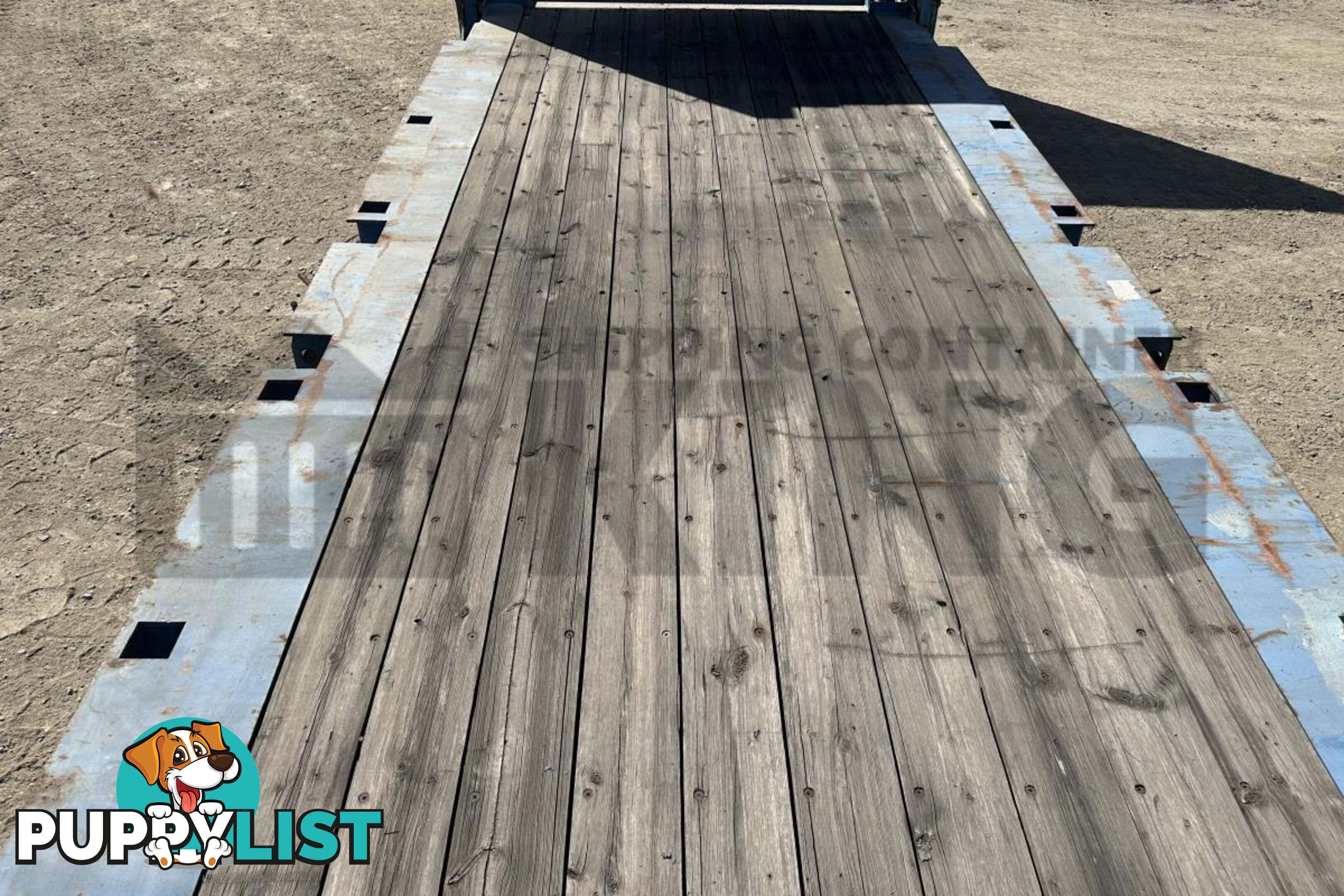 20' FLAT RACK SHIPPING CONTAINER (WITH COLLAPSIBLE ENDS)