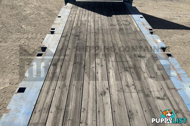 20' FLAT RACK SHIPPING CONTAINER (WITH COLLAPSIBLE ENDS)