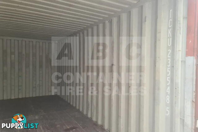 20' STANDARD HEIGHT SHIPPING CONTAINER