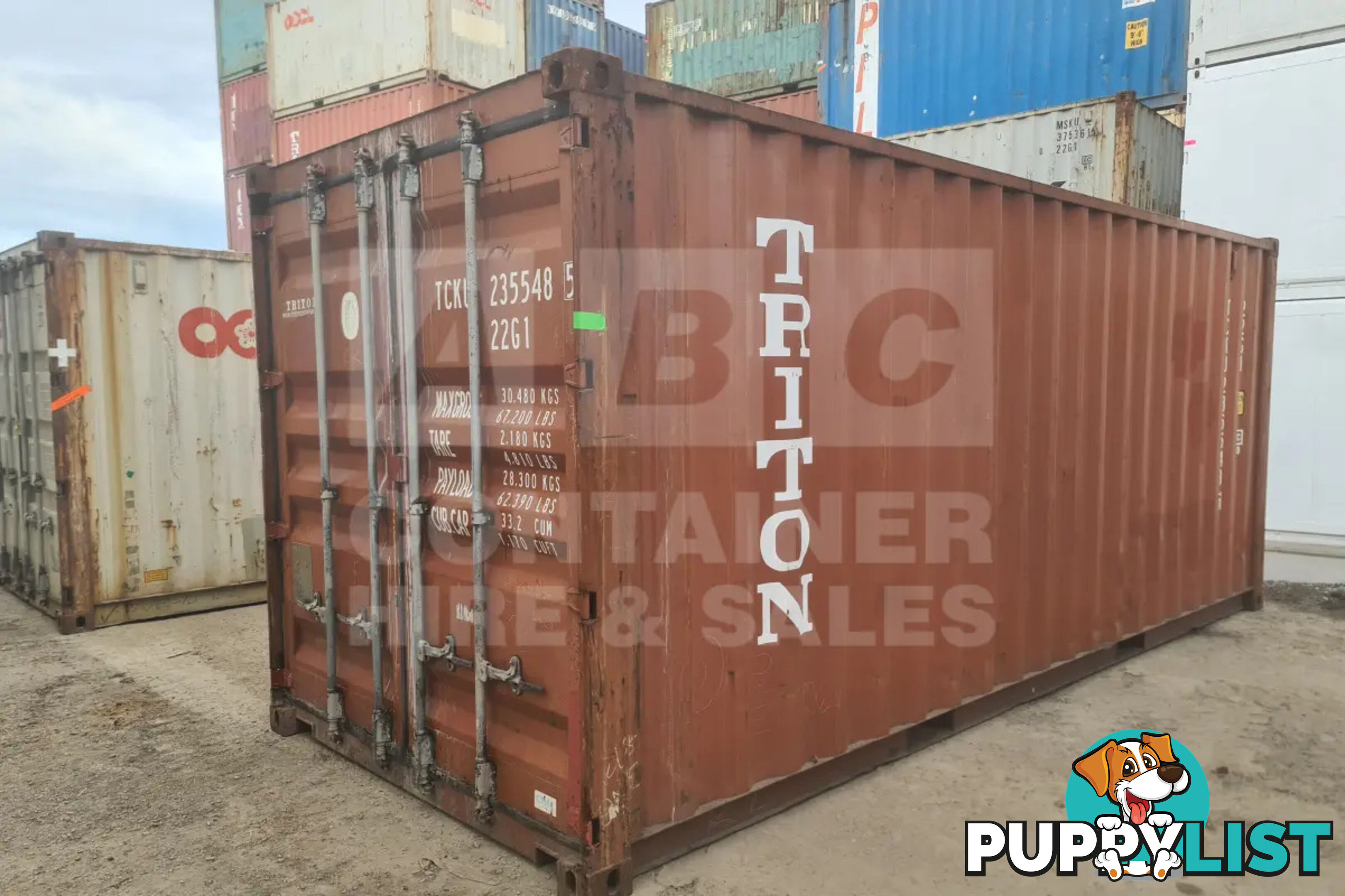 20' STANDARD HEIGHT SHIPPING CONTAINER