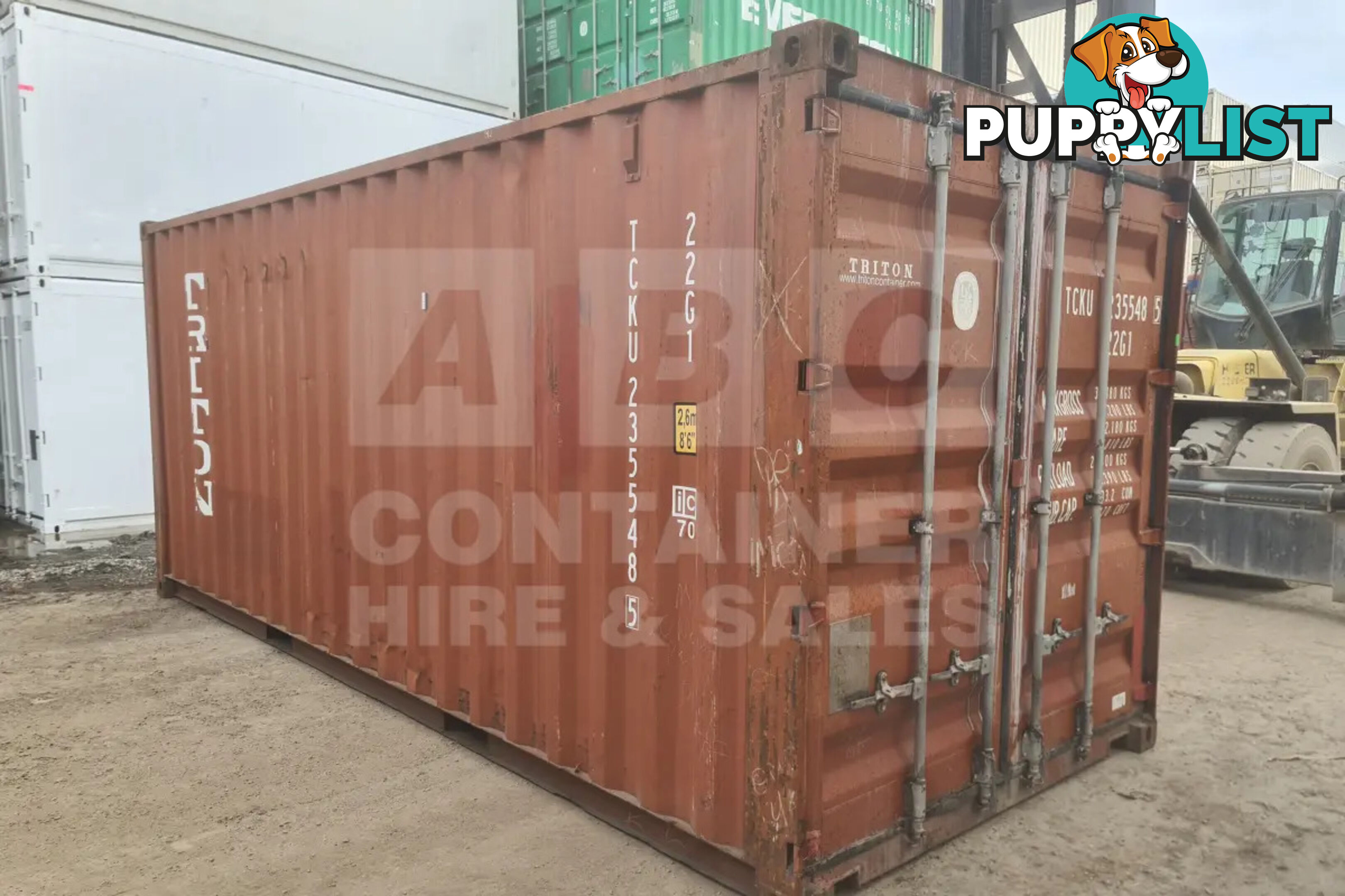 20' STANDARD HEIGHT SHIPPING CONTAINER