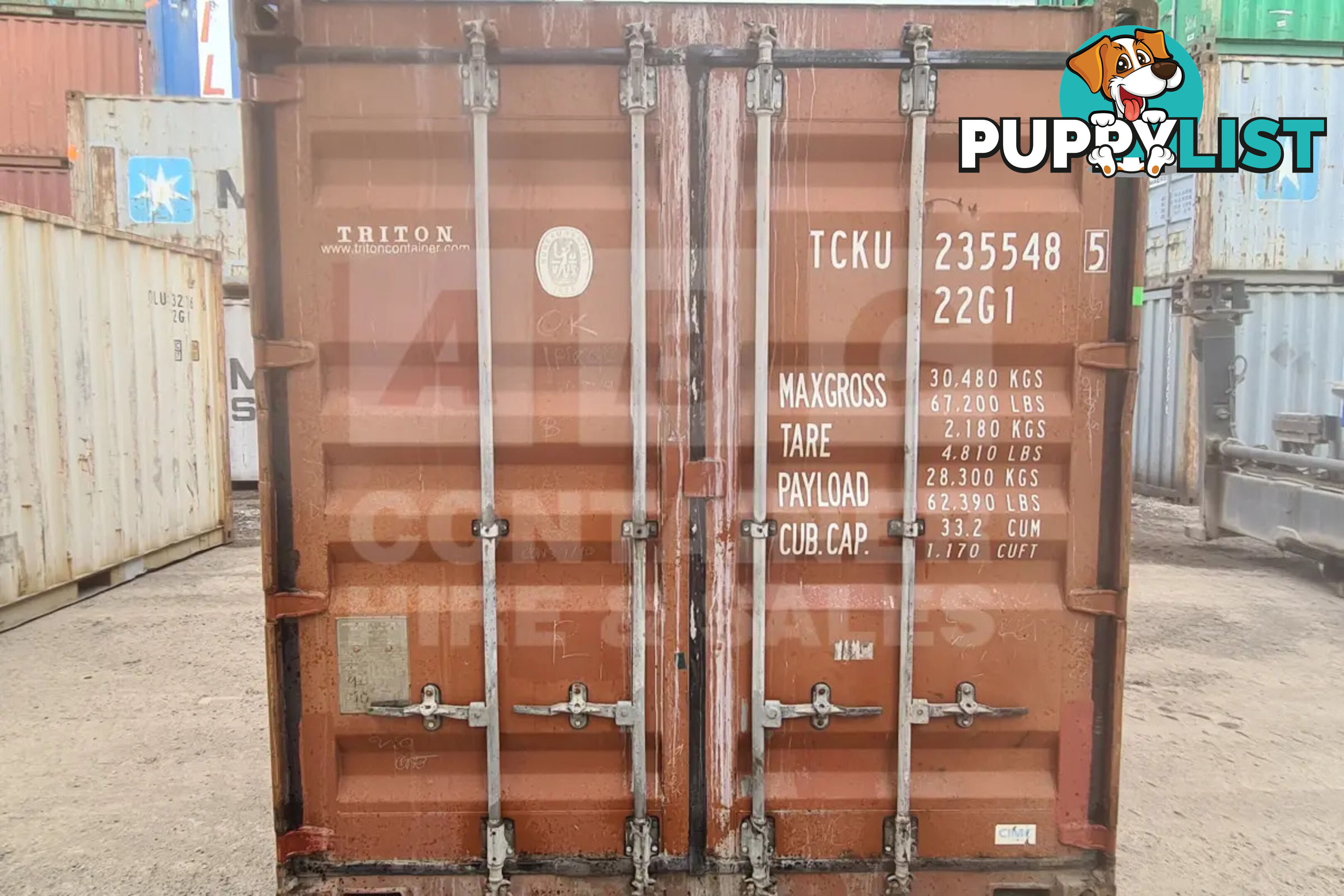 20' STANDARD HEIGHT SHIPPING CONTAINER