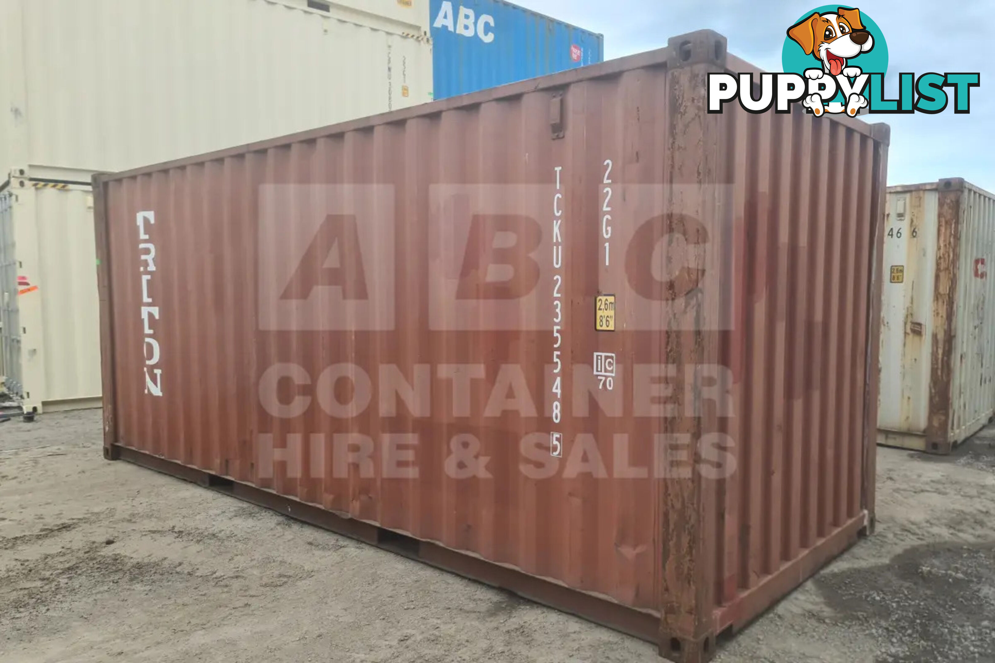 20' STANDARD HEIGHT SHIPPING CONTAINER