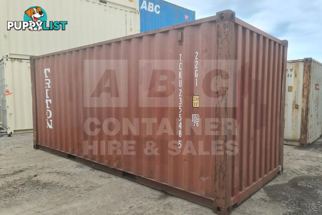 20' STANDARD HEIGHT SHIPPING CONTAINER