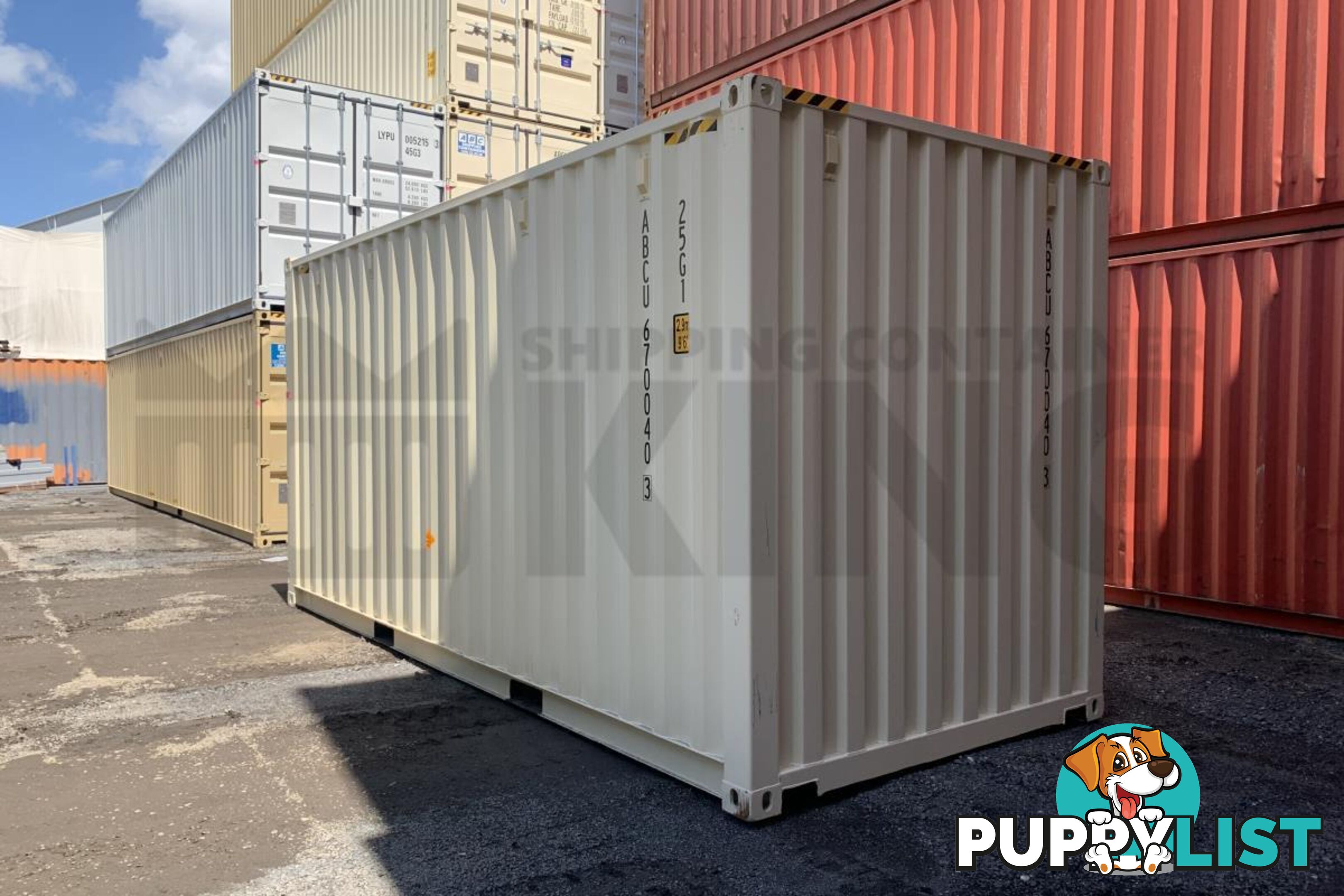 20' HIGH CUBE SHIPPING CONTAINER (STEEL FLOOR) - in Brisbane