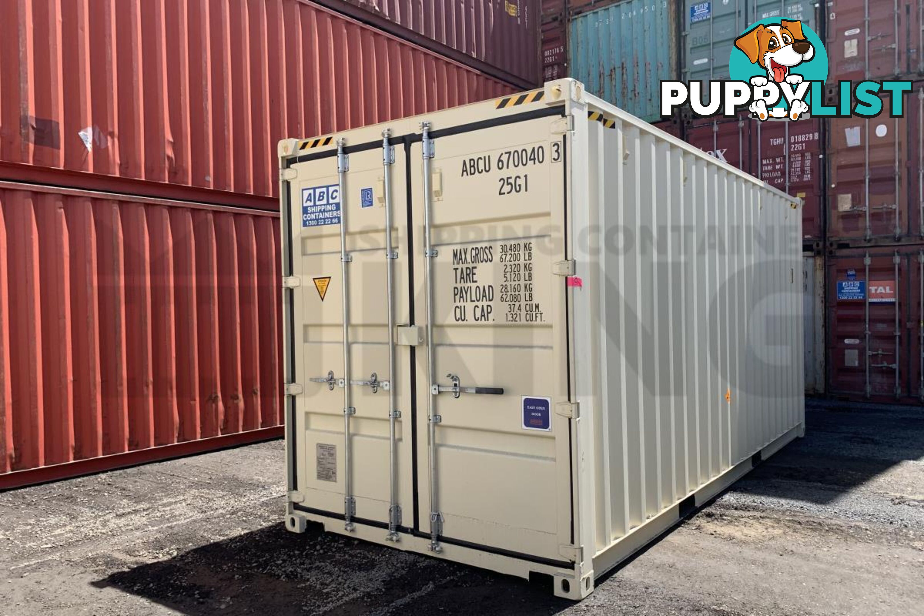 20' HIGH CUBE SHIPPING CONTAINER (STEEL FLOOR) - in Brisbane