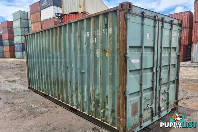 20' STANDARD HEIGHT SHIPPING CONTAINER - in Toowoomba