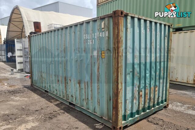 20' STANDARD HEIGHT SHIPPING CONTAINER - in Toowoomba