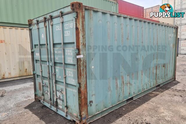 20' STANDARD HEIGHT SHIPPING CONTAINER - in Toowoomba