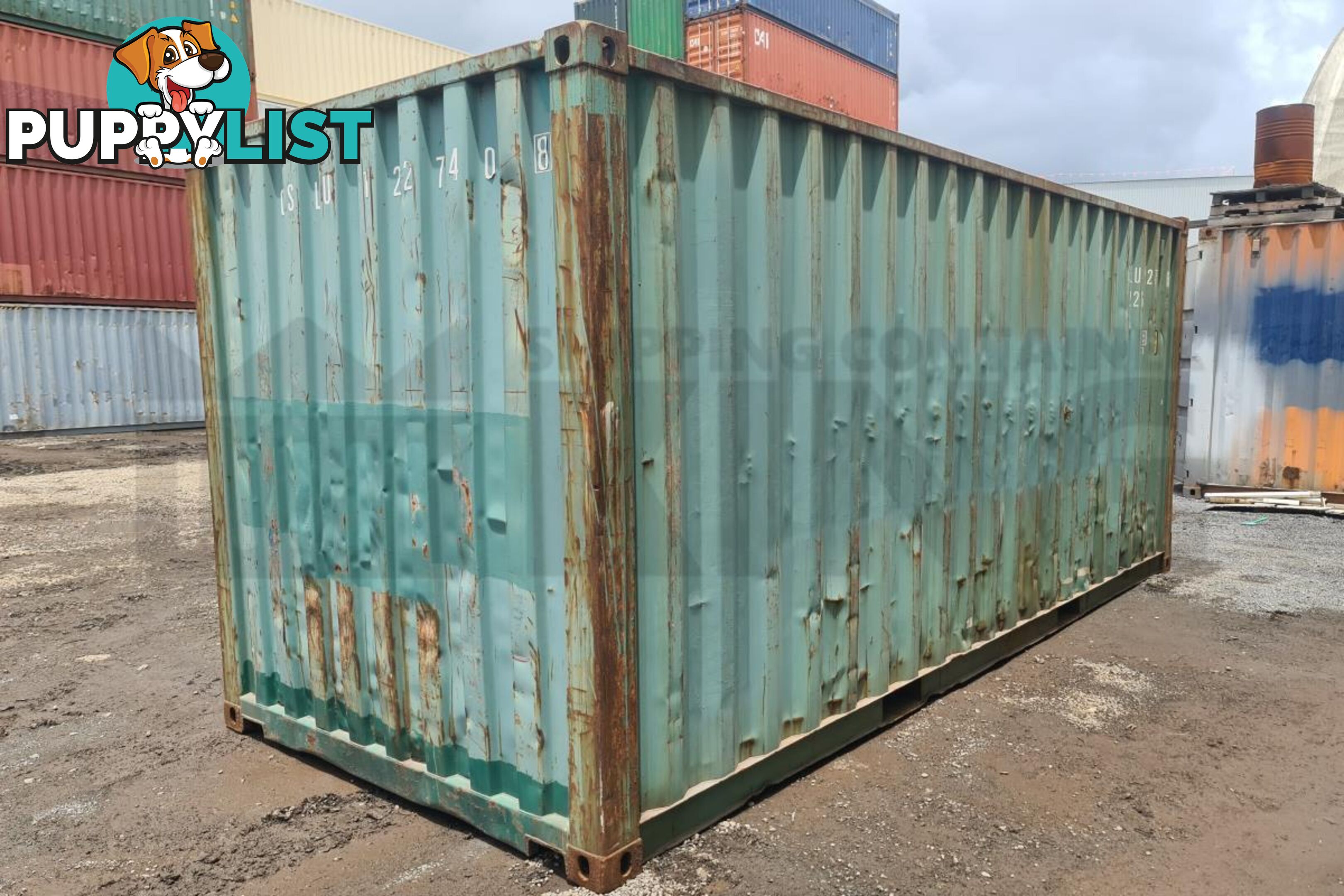 20' STANDARD HEIGHT SHIPPING CONTAINER - in Toowoomba