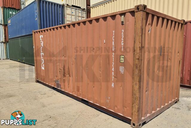 20' STANDARD HEIGHT SHIPPING CONTAINER - in Brisbane