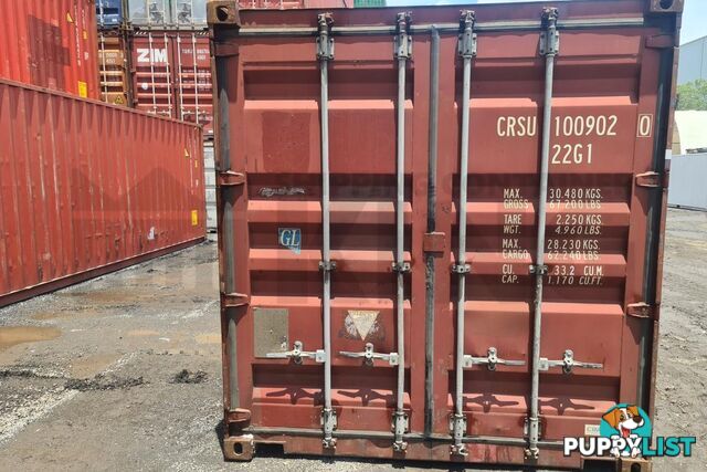 20' STANDARD HEIGHT SHIPPING CONTAINER - in Brisbane