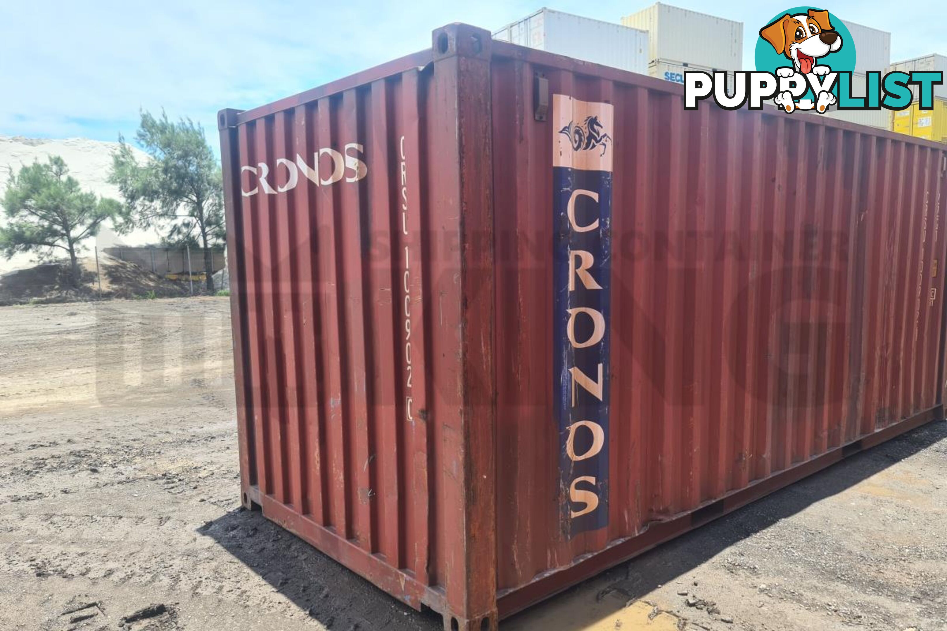 20' STANDARD HEIGHT SHIPPING CONTAINER - in Brisbane