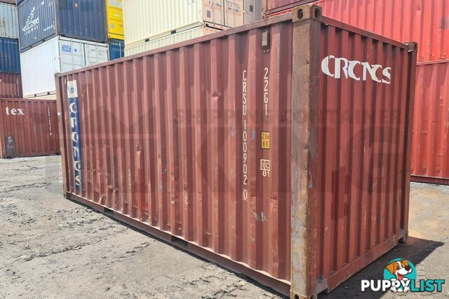 20' STANDARD HEIGHT SHIPPING CONTAINER - in Brisbane