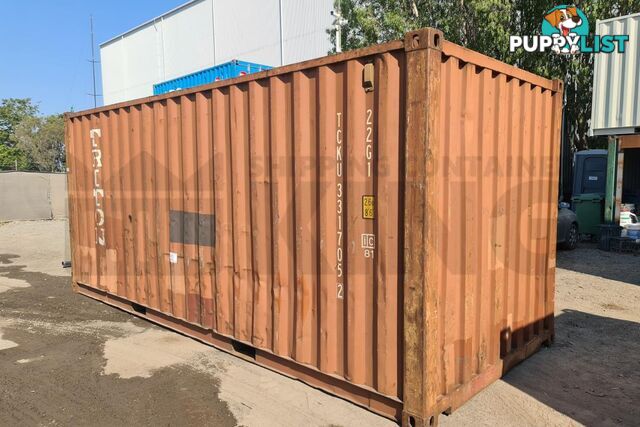 20' STANDARD HEIGHT SHIPPING CONTAINER - in Brisbane