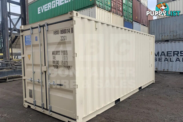 20' STANDARD HEIGHT SHIPPING CONTAINER (STEEL FLOOR)