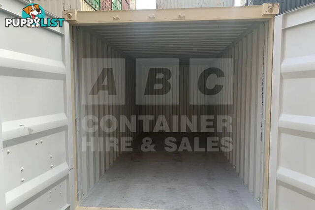 20' STANDARD HEIGHT SHIPPING CONTAINER (STEEL FLOOR)
