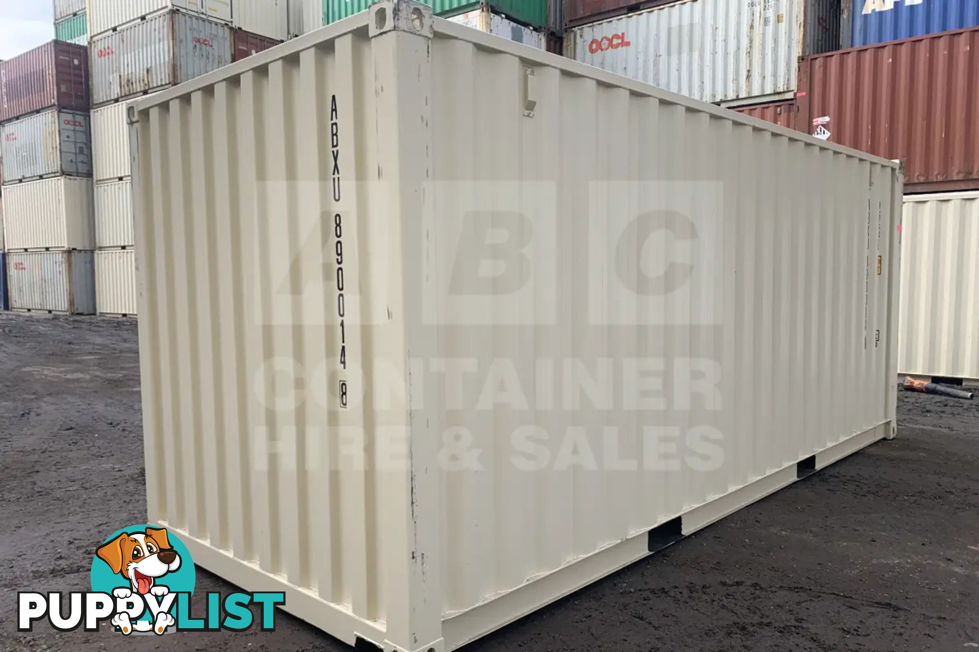 20' STANDARD HEIGHT SHIPPING CONTAINER (STEEL FLOOR)