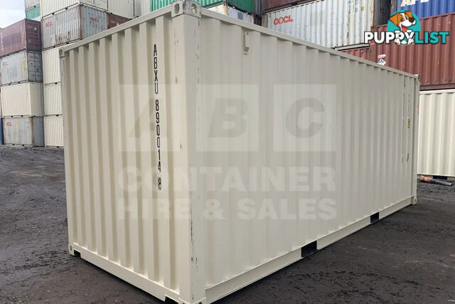 20' STANDARD HEIGHT SHIPPING CONTAINER (STEEL FLOOR)