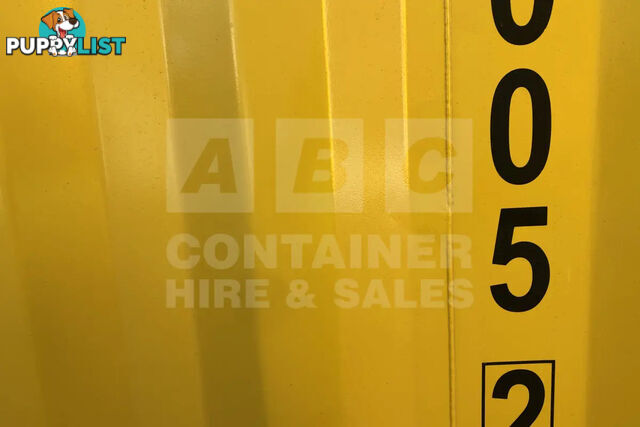 20' HIGH CUBE SIDE OPENING DANGEROUS GOODS SHIPPING CONTAINER - in Brisbane