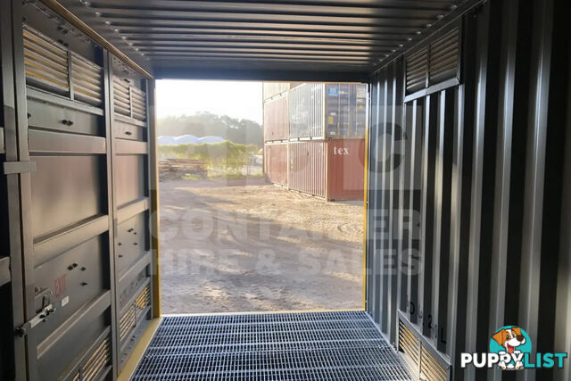 20' HIGH CUBE SIDE OPENING DANGEROUS GOODS SHIPPING CONTAINER - in Brisbane