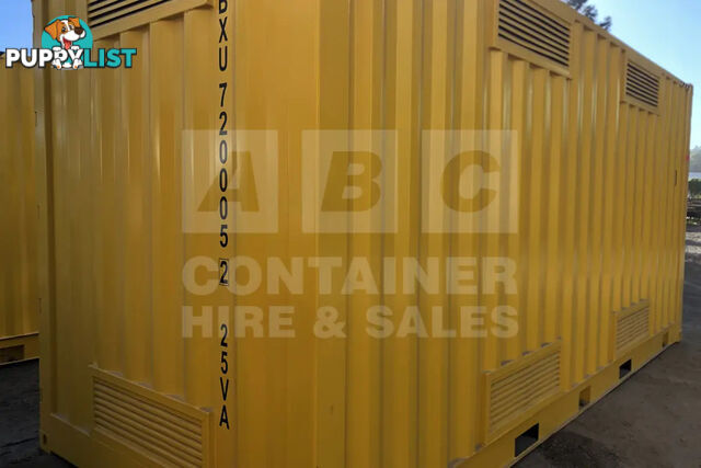 20' HIGH CUBE SIDE OPENING DANGEROUS GOODS SHIPPING CONTAINER - in Brisbane