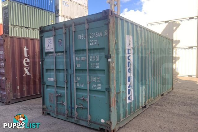 20' STANDARD HEIGHT SHIPPING CONTAINER - in Rockhampton