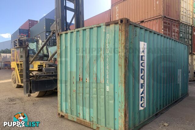 20' STANDARD HEIGHT SHIPPING CONTAINER - in Rockhampton