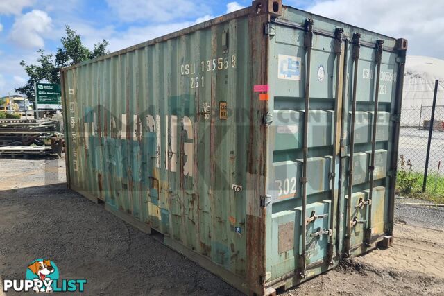 20' STANDARD HEIGHT SHIPPING CONTAINER (AS-IS CONDITION) - in Gympie