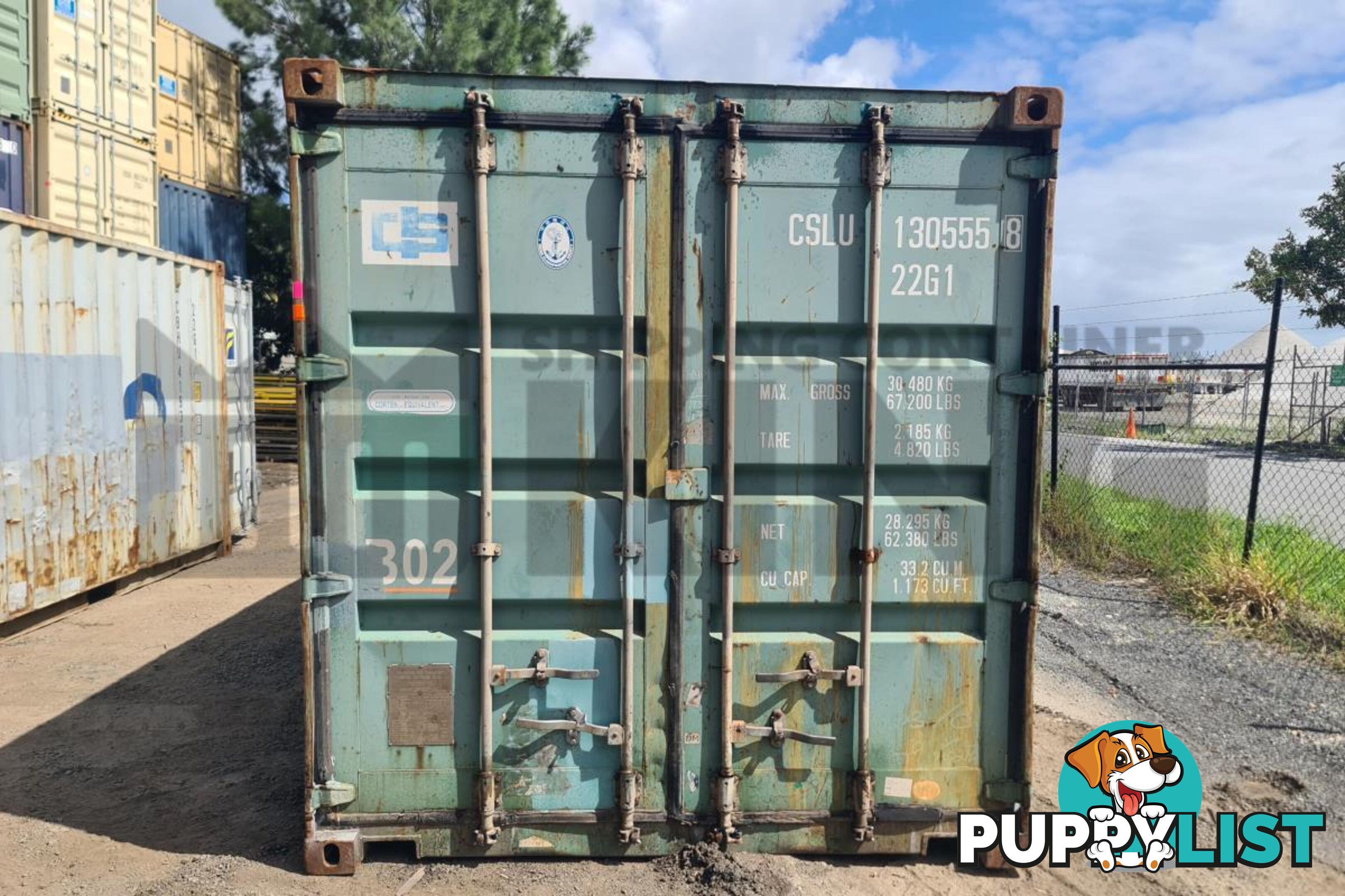 20' STANDARD HEIGHT SHIPPING CONTAINER (AS-IS CONDITION) - in Gympie