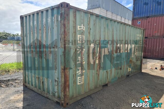 20' STANDARD HEIGHT SHIPPING CONTAINER (AS-IS CONDITION) - in Gympie