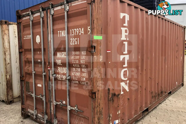 20' STANDARD HEIGHT SHIPPING CONTAINER
