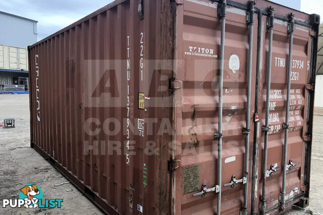 20' STANDARD HEIGHT SHIPPING CONTAINER