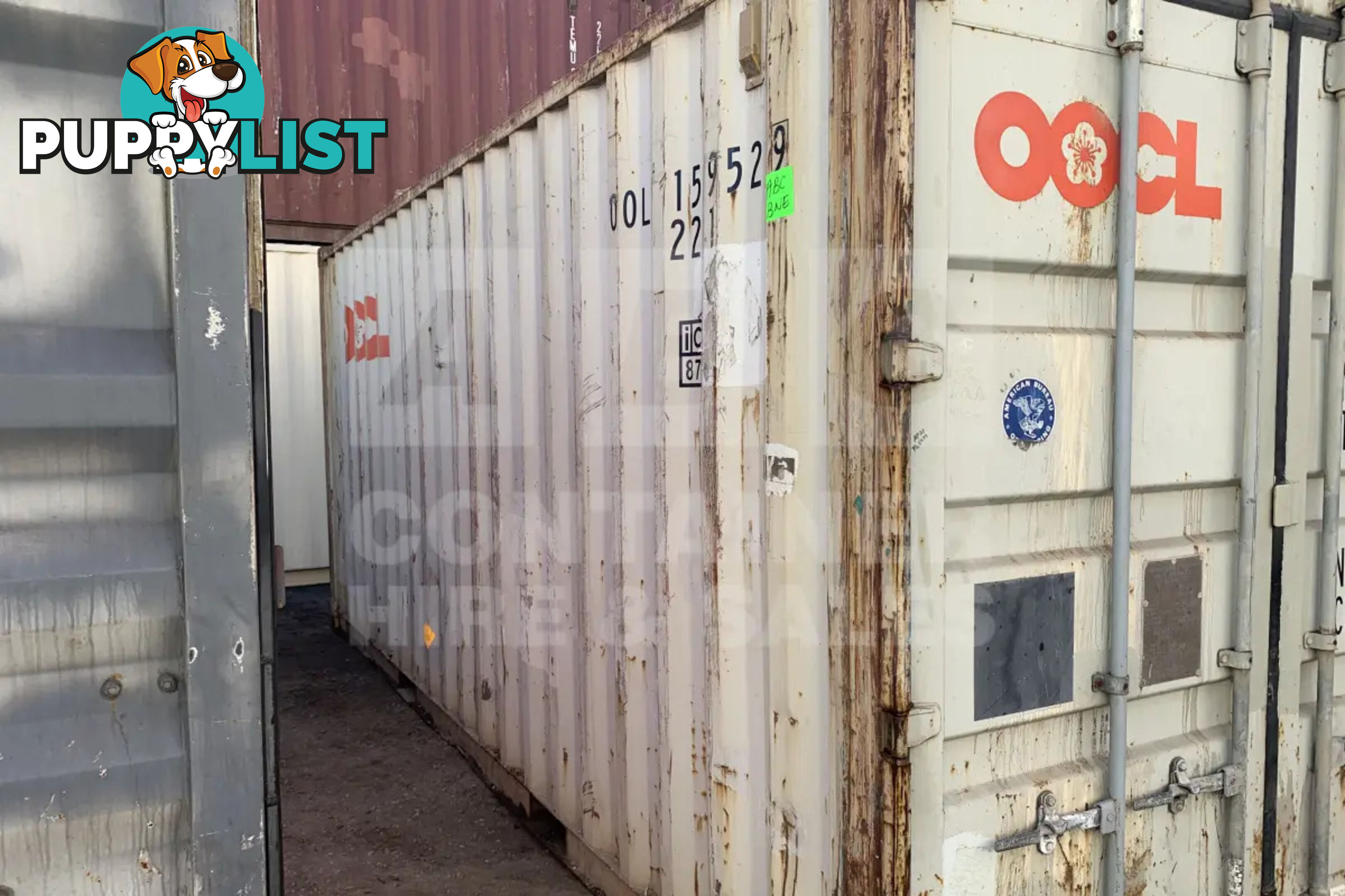 20' STANDARD HEIGHT SHIPPING CONTAINER