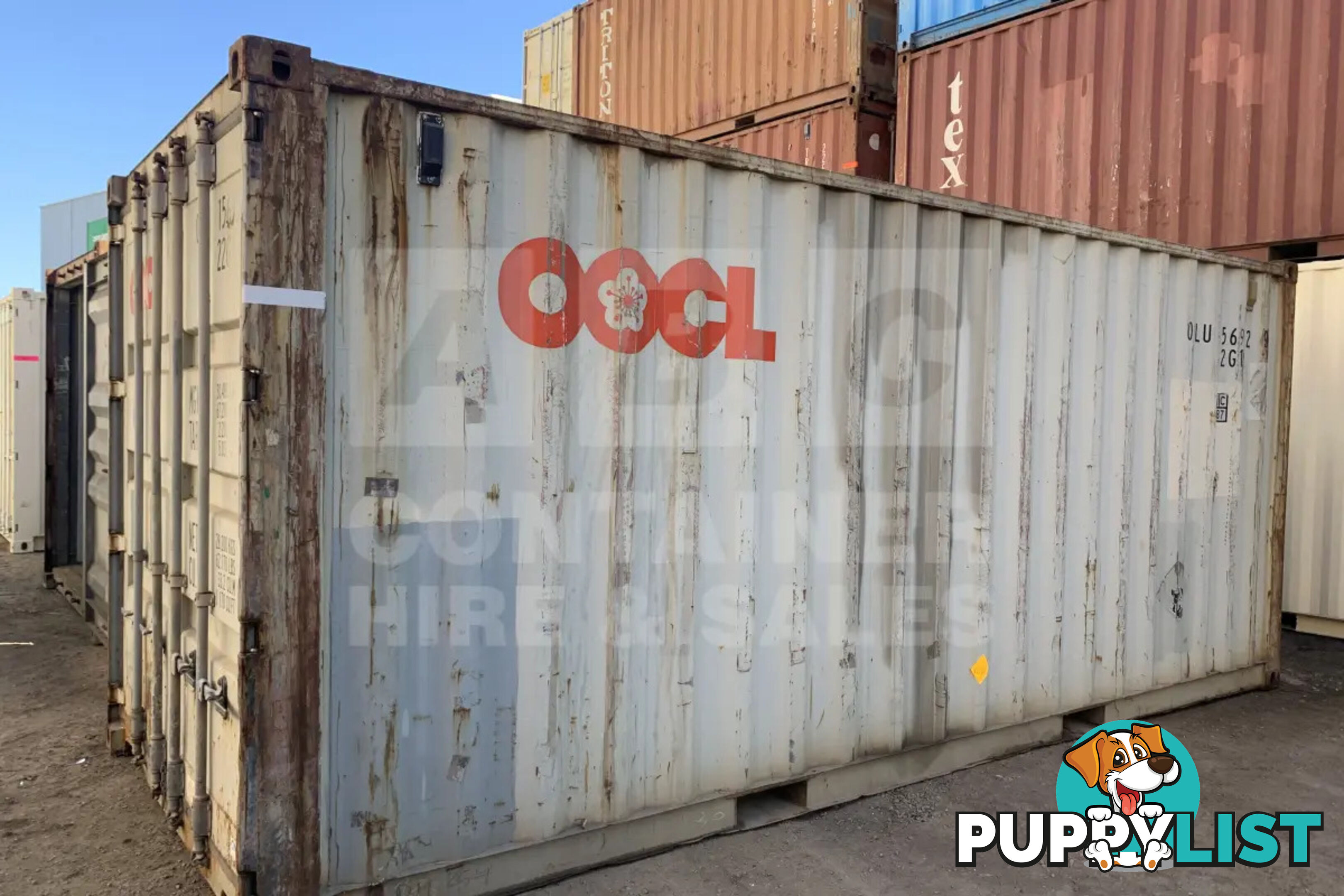 20' STANDARD HEIGHT SHIPPING CONTAINER