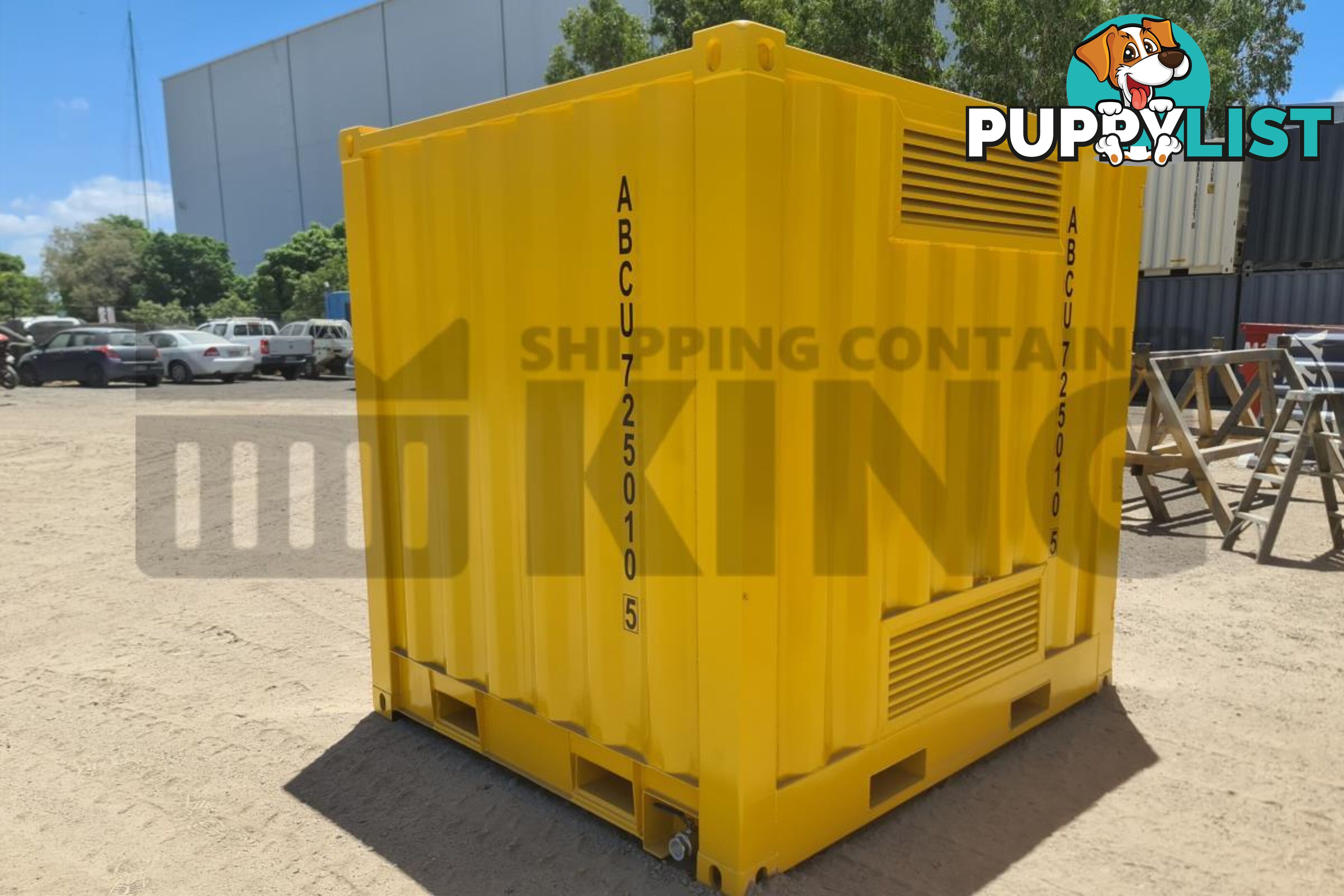 8' DANGEROUS GOODS SHIPPING CONTAINER (4 CORNER POST)