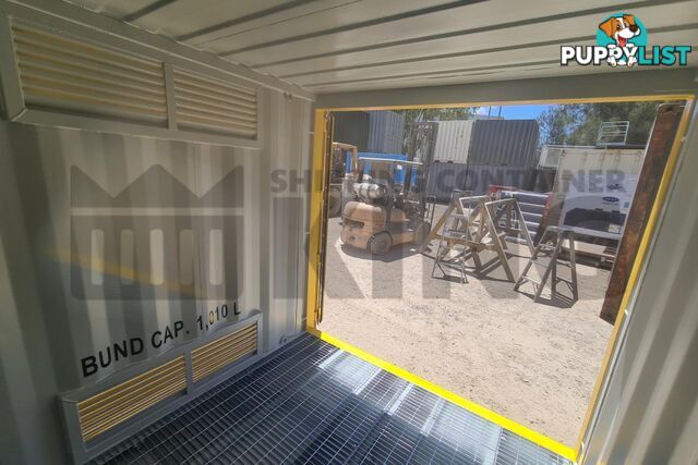 8' DANGEROUS GOODS SHIPPING CONTAINER (4 CORNER POST)