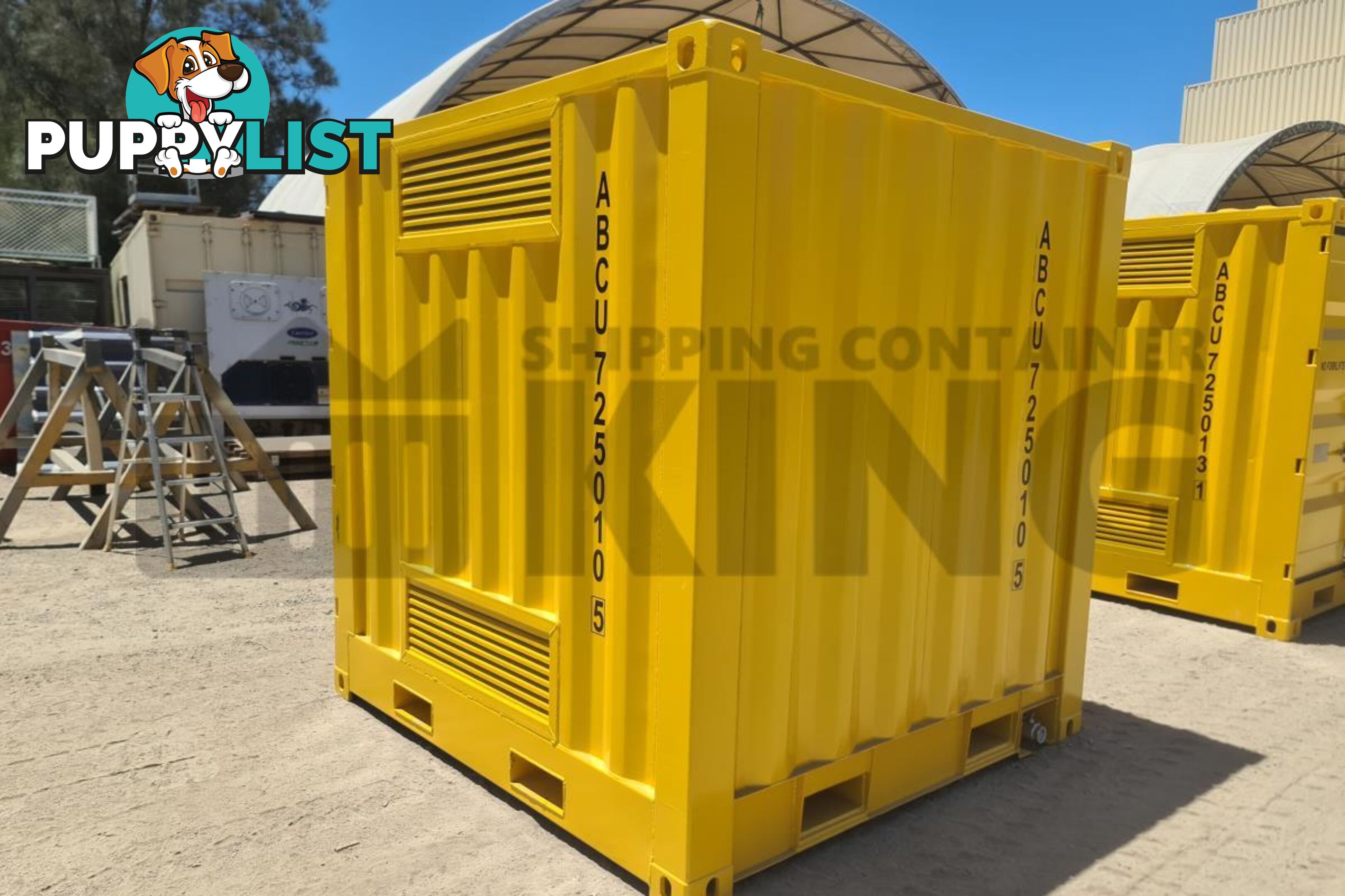 8' DANGEROUS GOODS SHIPPING CONTAINER (4 CORNER POST)